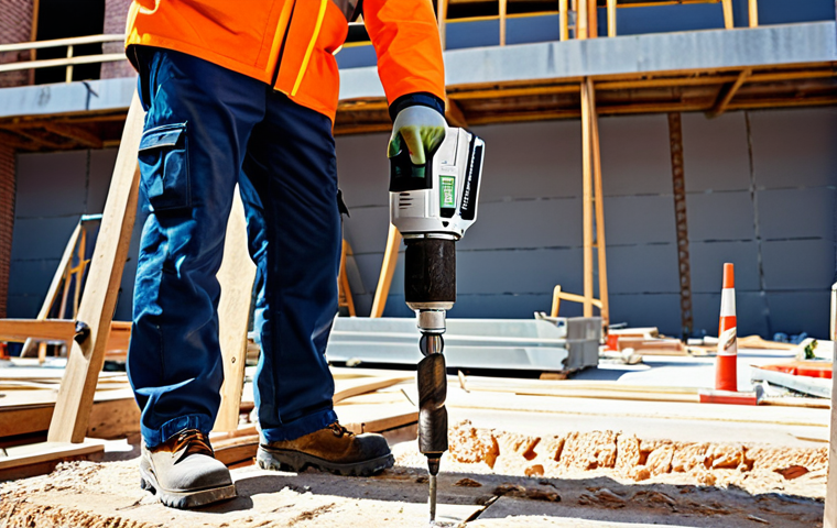 전동 공구 내구성 테스트 - Durable Motor**

"Close-up shot of a robust, brushless motor from a power drill, showcasing intricat...