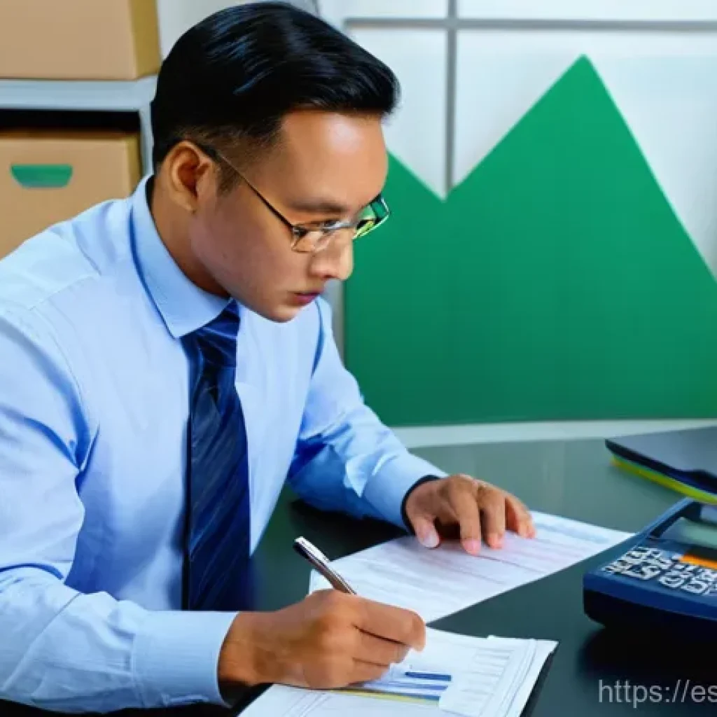 전동 공구 해외 직구 세금 계산 - **Prompt:** A meticulously organized adult (male or female, casually but professionally dressed in a...